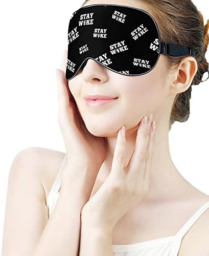 Kalmak Uyandım Uyku Körü Körüne Maskesi Sevimli göz bandı Kapağı Ayarlanabilir Kayış ile Kadın Erkek Gece