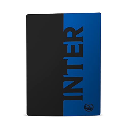 Kafa Durumda Tasarımlar Resmen Lisanslı Inter Milan Mavi ve Siyah Tam Logo Vinil Faceplate Sticker Oyun Kılıf Kapak Sony