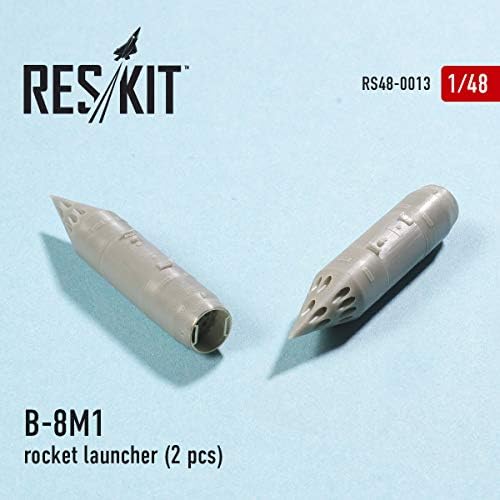 Reskıt RS48-0013 - 1/48 – Reçine B - 8M1 Roketatar (4 adet) Reçine Detayı