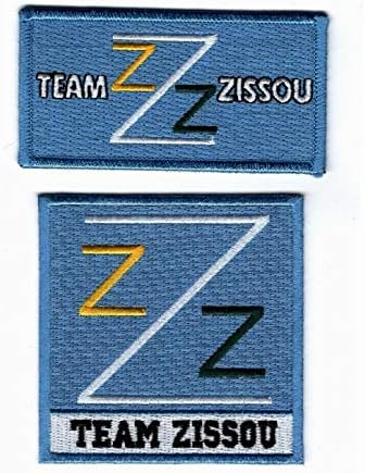 Takım Zissou Yaşam Sucul Logo Adı Etiketi Demir on Yama dikmek (2 ADET Set)