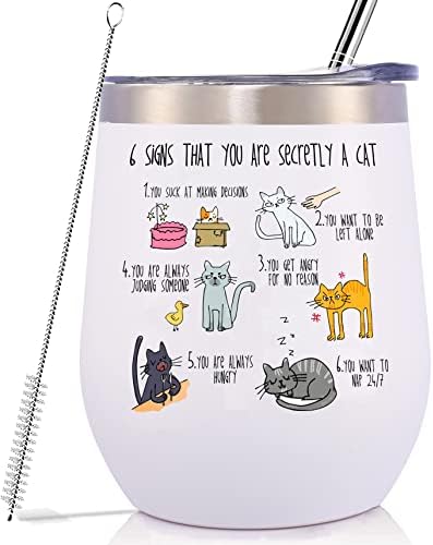 GEANHIL Gizlice Bir Kedi Olduğunuza Dair Altı İşaret-Çılgın Kedi Bayan Çantası-Kedi Anne Hediyesi-Kedi Temalı Çanta-Kedi