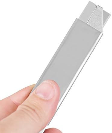 İnternetin En İyi Kutu Kesici Maket Bıçağı - 10'lu Set-Geri Çekilebilir Tıraş Bıçağı Seti-Full Metal