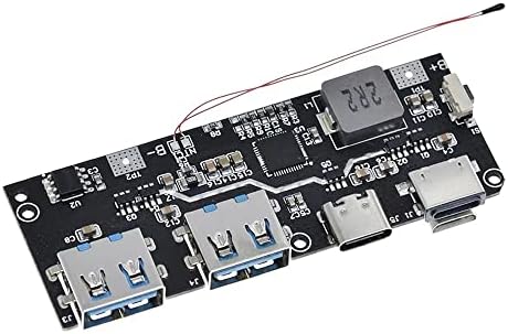 XIXIAN 5 USB Bağlantı Noktası PowerBank devre 22.5 W Çift Hızlı Şarj PowerBank Modülü DIY PowerBank Anakart