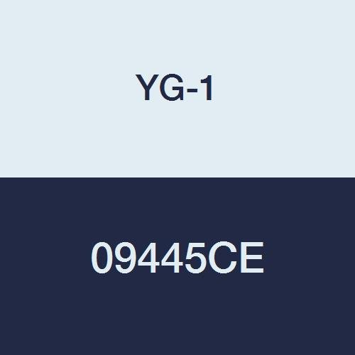 YG - 1 09445CE HSSCo8 End Mill, 4 Flüt, Ekstra Uzun Uzunluk, Merkez Kesme, TiAlN-Extreme Finish, 8-1/2 Uzunluk, 1-1/4