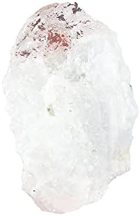 GEMHUB Kesilmemiş Kaba Doğal Beyaz Gökkuşağı Kalsit 89.65 ct Şifa Kristal Taş, Şifa Çakra Taşı Çoklu Kullanım için
