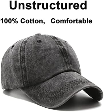 NPJY Erkek Kadın beyzbol şapkası Golf Baba Şapka Ayarlanabilir Orijinal Klasik Düşük Profil Pamuk Şapka Yapılandırılmamış