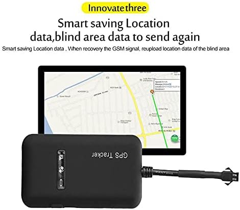 1x Siyah Gerçek Zamanlı Araba GPS GSM Tracker Bulucu Araç / Motosiklet Takip Cihazı