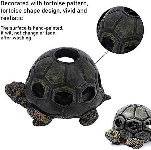 YEmirth Kaplumbağa Küllük, Açık Kaplumbağa Küllük Reçine El Sanatları Hayvan Modelleme Küllük Ev Dekorasyon Masaüstü Süsler