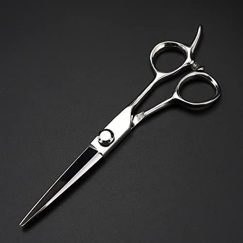 6 İnç Profesyonel Japonya 440c çelik makas Gümüş saç makas saç kesimi inceltme berber aletleri kesme makası kuaförlük makas