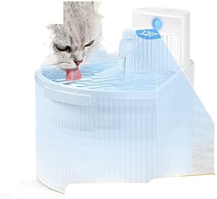 WAKAİP Kablosuz Kedi su çeşmesi Otomatik Sensör içme çeşmesi Kediler Köpek Tiryakisi Pet Akıllı su sebili Aksesuarları (Renk