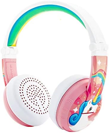 ONANOFF BuddyPhones Wave, Su geçirmez Kablosuz Bluetooth Ses Sınırlayıcı Çocuk Kulaklıkları, 18 Saat Pil Ömrü, 4 Ses Ayarı,