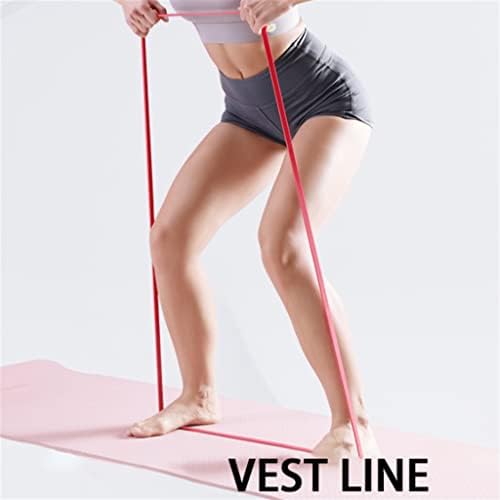 XXXDXDP Tam vücut egzersiz elastik sıkılaştırma bandı direnç bandı egzersiz ekipmanları ve fitness egzersiz çubukları halter