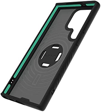MOUS-Evolution Telefon Kılıfı için Samsung S23 Ultra MagSafe ile Uyumlu IntraLock Teknolojisi Mekanik Montaj Siyah
