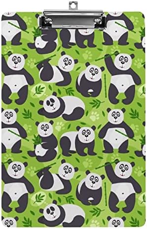 Sevimli Panda Ayı Plastik Pano Ataş Tutucu Düşük Profilli Klip Hemşireler Öğrenciler Ofis