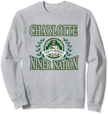 Kuzey Carolina Charlotte 49ers Defne Resmi Lisanslı Sweatshirt