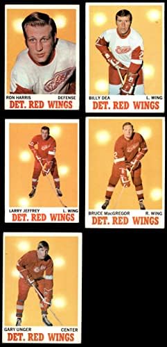 1970-71 Topps Detroit Red Wings Takım Seti Detroit Red Wings (Set) VG + Kırmızı Kanatlar