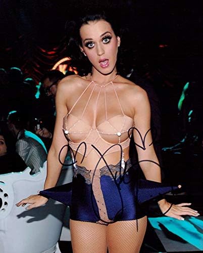 Katy Perry imzalı 8x10 fotoğraf