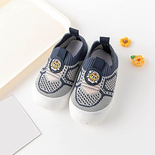 Toddler Kız Erkek Sneakers spor salonu ayakkabısı Yaz Örgü Yüzey Nefes Ayakkabı Hafif Yumuşak Tabanlı Yürümeye Başlayan Terlik