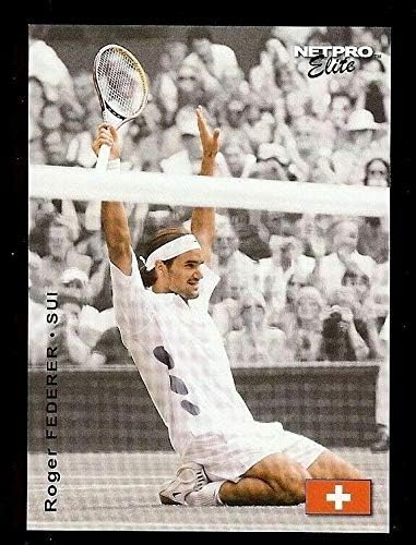 Roger Federer 2003 NETPRO Elite 1. Şimdiye Kadar Basılmış Çaylak Kartı! 8X Wimbledon Şampiyonu!