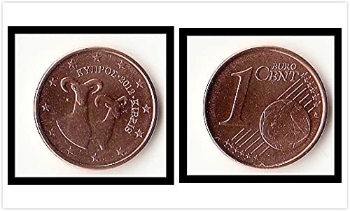 Avrupa Avrupa Kıbrıs 1. Avrupa Yerli Rastgele Yabancı Paralar Hediye Koleksiyonu 1 Dinar Sikke Yabancı Para Hediye Koleksiyonunun
