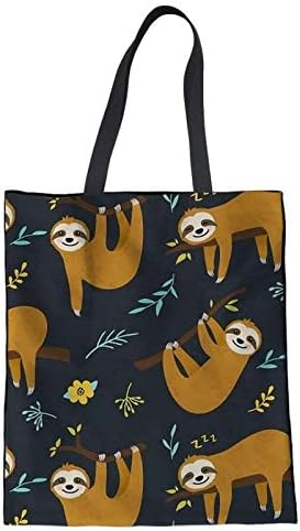 Dolyues Tote alışveriş çantası Tuval Kullanımlık Tote Çanta Kadın Alışveriş omuz çantaları Kitap Çantaları Bayan Kızlar için