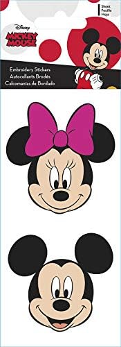 Trendler Uluslararası Mickey & Minnie-İşlemeli Çıkartmalar