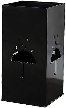 ZESUS şemsiye standı Tutucu Şemsiye Pas Geçirmez Metal Ev Apart Otel Barlar Otel Iç Dekorasyon / Siyah