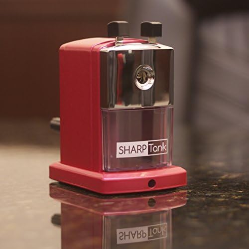 SharpTank-Taşınabilir Kalemtıraş (Metalik Gül) - Doğrudan Konuya Giren Kompakt ve Sessiz Sınıf Kalemtıraş!
