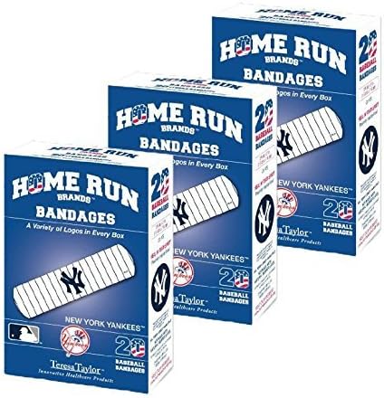 6 Kutu Seti (Toplam 120 Bandaj) Home Run Markaları Yankee Bandajları