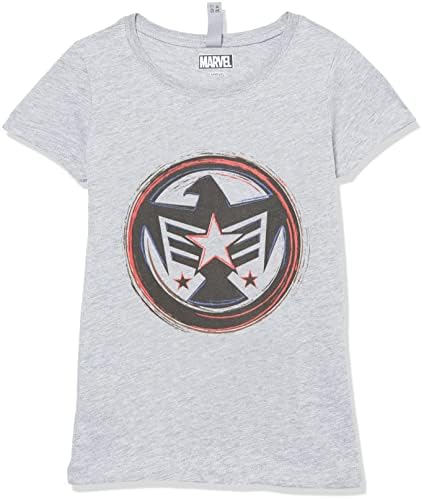 Marvel Kızın Falcon Amerika Tişörtü