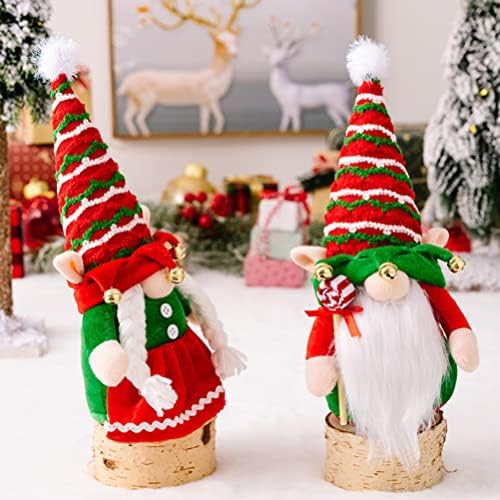 PRETYZOOM Noel Süslemeleri Noel Santa Gnome Masaüstü Dekorasyon Topper Centerpieces Noel Partisi Süslemeleri yılbaşı dekoru