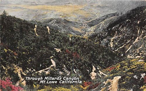 Mt. Lowe, Kaliforniya Kartpostalı