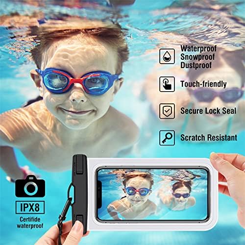 MEMAXELUS Su Geçirmez Telefon Kılıfı Su Geçirmez Telefon Kılıfı Plaj Çantası iPhone 13 Pro Max XR 8 7 Artı SE 2022, Samsung