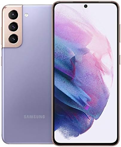Samsung Galaxy S21 5G, ABD Versiyonu, 128 GB, AT&T için Phantom Violet (Yenilendi)