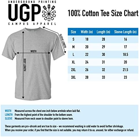 UGP Kampüs Giyim Illinois Mücadele Illini Mega Kemer, Takım Renk T Shirt