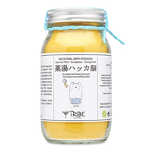 Bel ağrısı, romatizma ve omuz sertliği olan kişiler için Japon Nanesi, Okaliptüs ve Portakal Kabuğu içeren Japon Banyo Tozu
